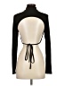Shein Black Long Sleeve Turtleneck Size S - photo 2