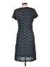 Studio M Graphic Gray Casual Dress Size L - photo 2