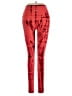Lululemon Athletica Graphic Red Leggings Size 4 - photo 2