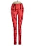 Lululemon Athletica Graphic Red Leggings Size 4 - photo 1