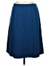 Coldwater Creek Solid Blue Formal Skirt Size 10 - photo 2