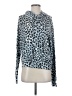 Michael Stars Animal Print Blue Pullover Sweater Size XS - photo 1