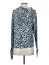 Michael Stars Animal Print Blue Pullover Sweater Size XS - photo 2