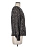 Fever Gray Long Sleeve Blouse Size M - photo 4