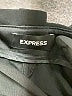 Express 100% Polyester Solid Black Casual Pants Size 12 (petite) - photo 8
