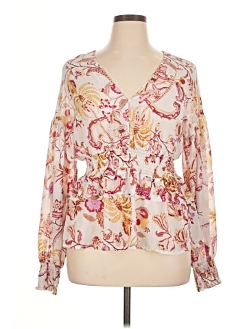 Guess Long Sleeve Blouse (view 1)