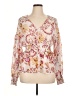 Guess 100% Polyester Pink Long Sleeve Blouse Size XL - photo 1