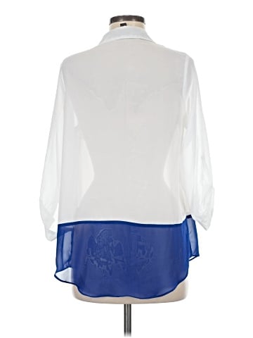 AB Studio 3/4 Sleeve Blouse (view 2)