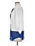 AB Studio 100% Polyester Color Block White 3/4 Sleeve Blouse Size M - photo 5