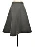 HD in Paris Solid Gray Casual Skirt Size S - photo 1