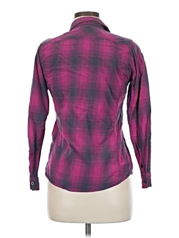 Great Northwest Indigo Long Sleeve Button-Down Shirt (view 2)