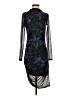 Wild Pony Graphic Blue Cocktail Dress Size S - photo 1