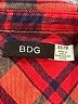 BDG Plaid Red Sleeveless Button-Down Shirt Size XS - photo 7