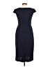 Connected Apparel Solid Blue Cocktail Dress Size 6 - photo 2