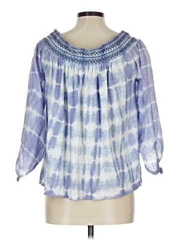 Vintage America Blues 3/4 Sleeve Blouse (view 2)