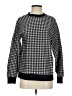 Who What Wear Houndstooth Black Pullover Sweater Size XS - photo 1