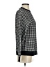 Who What Wear Houndstooth Black Pullover Sweater Size XS - photo 4