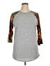 Lularoe Gray 3/4 Sleeve Top Size XL - photo 1