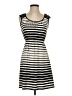 Soprano Stripes Black Casual Dress Size XS - photo 1