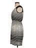 Soprano Stripes Black Casual Dress Size XS - photo 5