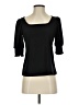 CeCe Black 3/4 Sleeve Top Size XS - photo 1