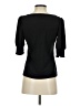 CeCe Black 3/4 Sleeve Top Size XS - photo 2
