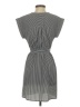 Monteau Chevron-herringbone Gray Casual Dress Size S - photo 2