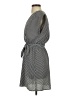 Monteau Chevron-herringbone Gray Casual Dress Size S - photo 5