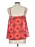 Staccato 100% Polyester Red Sleeveless Blouse Size L - photo 2