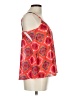 Staccato 100% Polyester Red Sleeveless Blouse Size L - photo 4