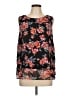 Halogen 100% Polyester Black Sleeveless Blouse Size L - photo 1