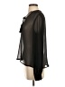 Finders 100% Polyester Black Long Sleeve Blouse Size S - photo 5