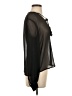 Finders 100% Polyester Black Long Sleeve Blouse Size S - photo 4