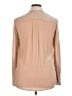 BCBGMAXAZRIA Pink Tan Long Sleeve Blouse Size XL (estimated) - photo 2