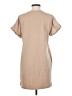 Unbranded Solid Tan Casual Dress Size XS - photo 2