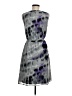 Worthington 100% Polyester Tie-dye Gray Cocktail Dress Size 6 - photo 2