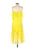 Three Floor Yellow Cocktail Dress Size 6 - photo 2