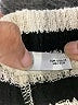 MNG Stripes Ivory Casual Pants Size XS - photo 5
