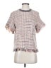 Zara Tweed Pink Poncho Size S - photo 1