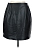 Express Solid Black Faux Leather Skirt Size S - photo 2
