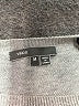 Vince. 100% Cotton Color Block Gray Pullover Sweater Size M - photo 7