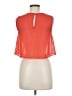 GB 100% Polyester Orange Sleeveless Blouse Size M - photo 2