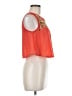 GB 100% Polyester Orange Sleeveless Blouse Size M - photo 4