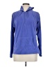 Active 100% Polyester Blue Pullover Hoodie Size M - photo 1