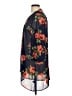 Dna Couture 100% Polyester Blue Kimono Size L - photo 5