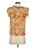 MISA Los Angeles 100% Polyester Orange Sleeveless Blouse Size XS - photo 2