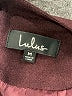Lulus 100% Polyester Burgundy Kimono Size M - photo 7