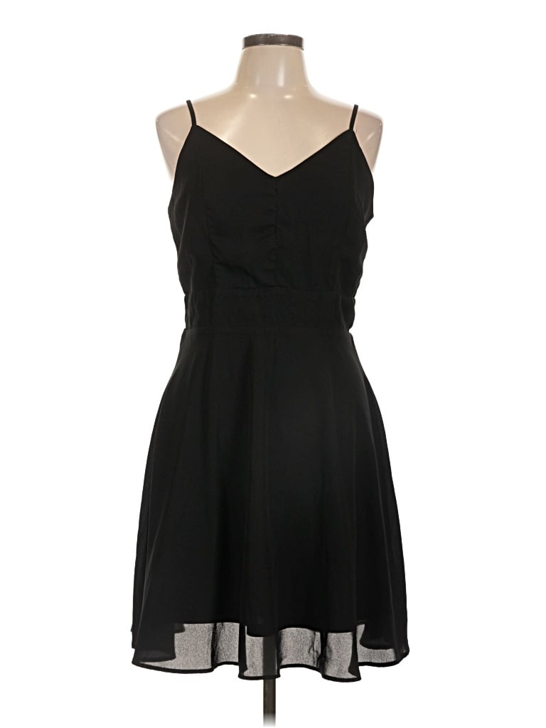 Pre-owned Pink Owl Cocktail Dress In Black