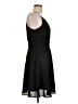 Pink Owl 100% Polyester Solid Black Cocktail Dress Size L - photo 4