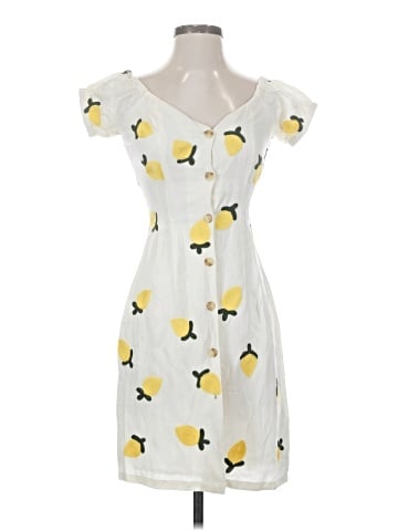 Red Carter Casual Dress (view 1)
